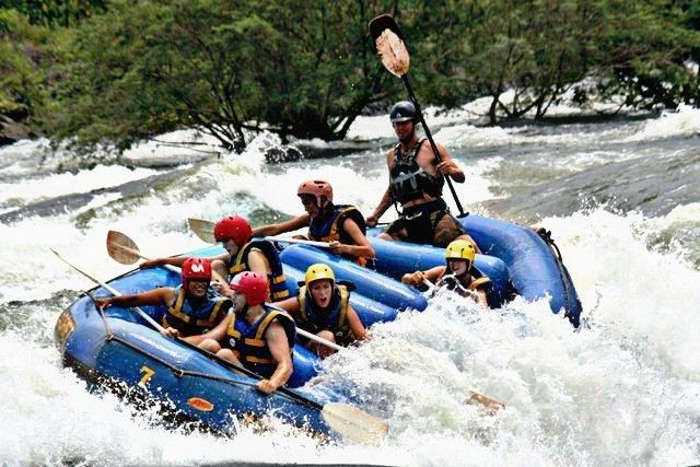 Rafting in Uganda