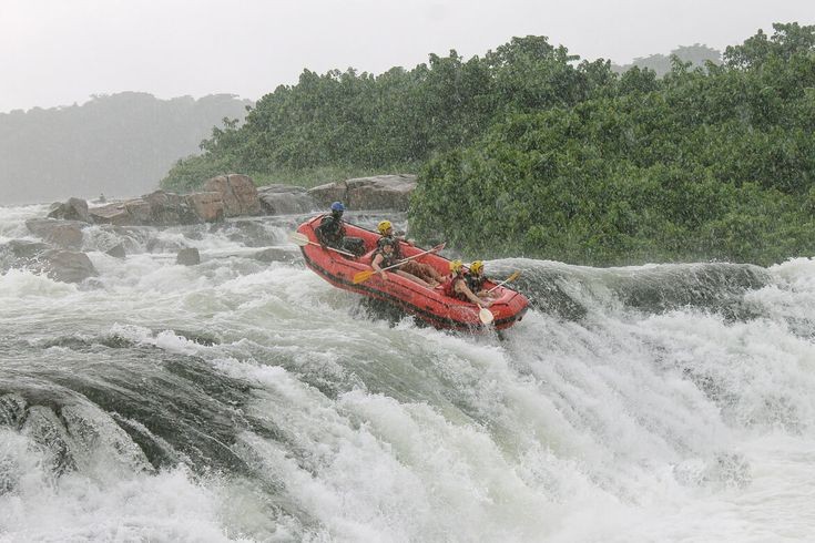 rafting in Uganda